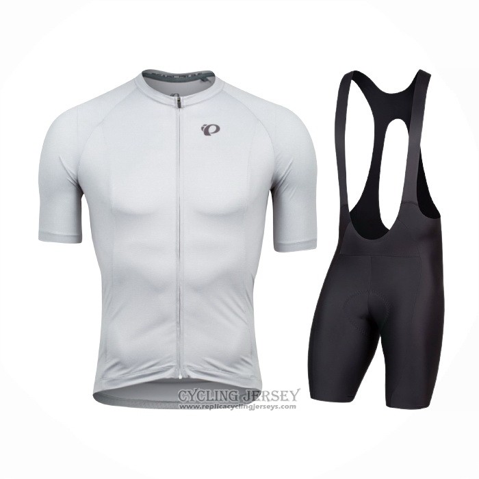 2021 Cycling Jersey Pearl Izumi White Short Sleeve And Bib Short